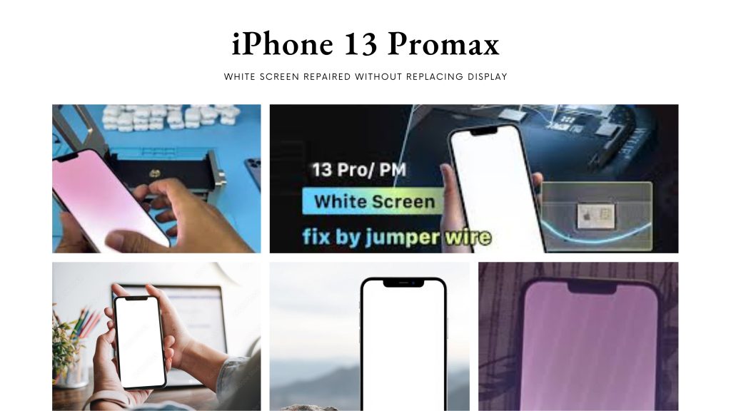 iphone 13 pro max white screen repair